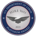 US Department of Labor - Platinum Award